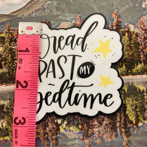 (7/$15) Durable Waterproof Sticker - Funny Book Sticker - Picture 2 of 3